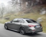 2022 Mercedes-Benz C-Class (Color: Selenite Grey Magno) Rear Three-Quarter Wallpapers 150x120 (3)