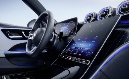 2022 Mercedes-Benz C-Class Wagon T-Model Central Console Wallpapers 450x275 (47)