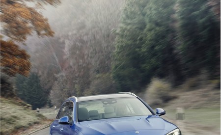 2022 Mercedes-Benz C-Class Wagon T-Model (Color: Spectral Blue) Front Wallpapers 450x275 (4)