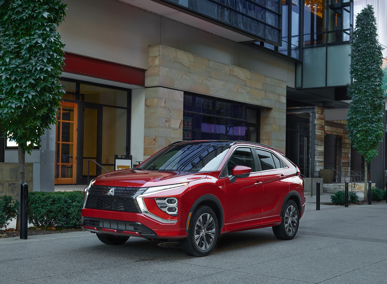 2022 Mitsubishi Eclipse Cross Front Three-Quarter Wallpapers (14)