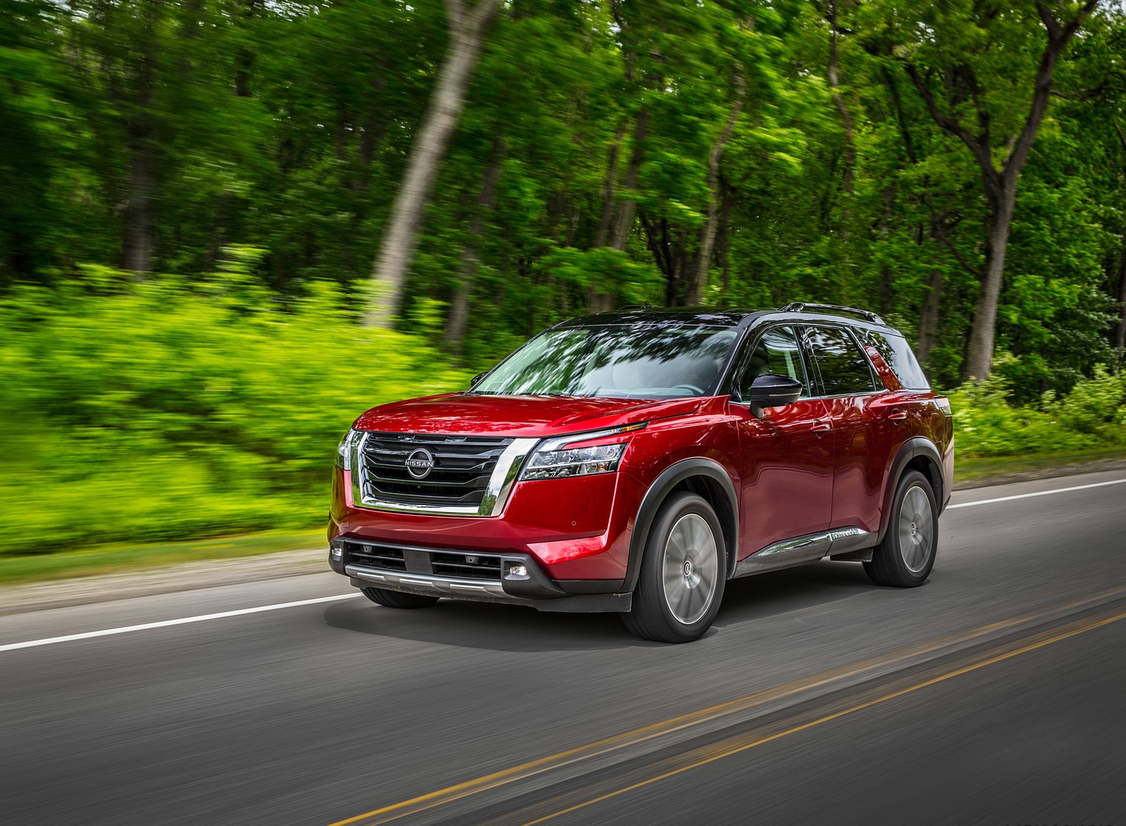 2022 Nissan Pathfinder Front Three-Quarter Wallpapers (14)