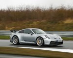 2022 Porsche 911 GT3 (Color: Dolomite Silver Metallic) Front Three-Quarter Wallpapers 150x120