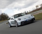 2022 Porsche 911 GT3 (Color: Dolomite Silver Metallic) Front Three-Quarter Wallpapers 150x120