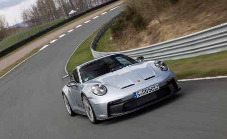 2022 Porsche 911 GT3 (Color: Dolomite Silver Metallic) Front Wallpapers 450x275 (209)