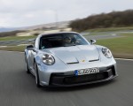 2022 Porsche 911 GT3 (Color: Dolomite Silver Metallic) Front Wallpapers  150x120