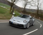 2022 Porsche 911 GT3 (Color: Dolomite Silver Metallic) Front Wallpapers  150x120