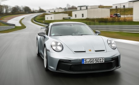 2022 Porsche 911 GT3 (Color: Dolomite Silver Metallic) Front Wallpapers 450x275 (185)