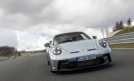 2022 Porsche 911 GT3 (Color: Dolomite Silver Metallic) Front Wallpapers 450x275 (212)