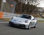2022 Porsche 911 GT3 (Color: Dolomite Silver Metallic) Front Wallpapers  150x120
