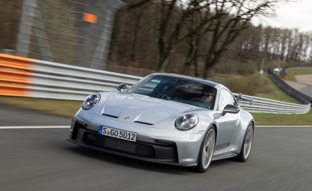 2022 Porsche 911 GT3 (Color: Dolomite Silver Metallic) Front Wallpapers  450x275 (215)