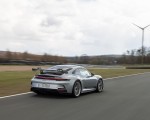 2022 Porsche 911 GT3 (Color: Dolomite Silver Metallic) Rear Three-Quarter Wallpapers 150x120