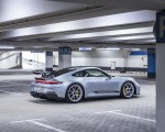 2022 Porsche 911 GT3 (Color: Dolomite Silver Metallic) Rear Three-Quarter Wallpapers 150x120