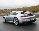2022 Porsche 911 GT3 (Color: Dolomite Silver Metallic) Rear Three-Quarter Wallpapers 150x120