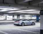 2022 Porsche 911 GT3 (Color: Dolomite Silver Metallic) Rear Three-Quarter Wallpapers 150x120