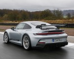 2022 Porsche 911 GT3 (Color: Dolomite Silver Metallic) Rear Three-Quarter Wallpapers 150x120