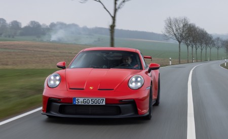 2022 Porsche 911 GT3 (Color: Guards Red) Front Wallpapers 450x275 (4)
