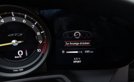 2022 Porsche 911 GT3 (Color: Guards Red) Instrument Cluster Wallpapers 450x275 (84)