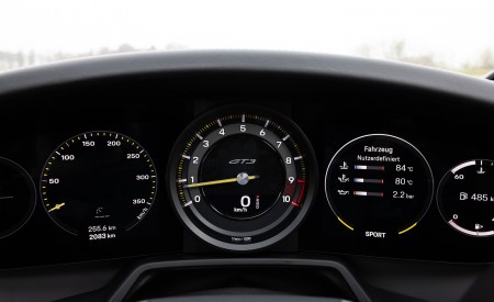 2022 Porsche 911 GT3 (Color: Guards Red) Instrument Cluster Wallpapers 450x275 (76)