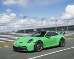 2022 Porsche 911 GT3 (Color: Python Green) Front Three-Quarter Wallpapers 150x120