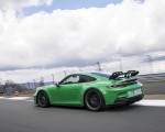 2022 Porsche 911 GT3 (Color: Python Green) Rear Three-Quarter Wallpapers 150x120