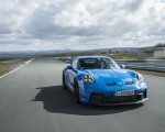 2022 Porsche 911 GT3 (Color: Shark Blue) Front Three-Quarter Wallpapers 150x120