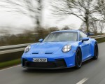 2022 Porsche 911 GT3 (Color: Shark Blue) Front Three-Quarter Wallpapers 150x120