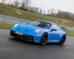 2022 Porsche 911 GT3 (Color: Shark Blue) Front Three-Quarter Wallpapers 150x120