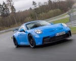 2022 Porsche 911 GT3 (Color: Shark Blue) Front Three-Quarter Wallpapers 150x120