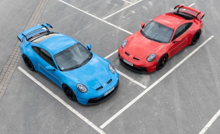 2022 Porsche 911 GT3 (Color: Shark Blue) Front Three-Quarter Wallpapers 450x275 (125)