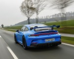 2022 Porsche 911 GT3 (Color: Shark Blue) Rear Three-Quarter Wallpapers 150x120