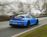 2022 Porsche 911 GT3 (Color: Shark Blue) Rear Three-Quarter Wallpapers 150x120