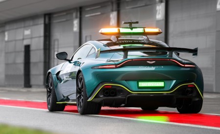 2021 Aston Martin Vantage Formula 1 Safety Car Rear Three-Quarter Wallpapers 450x275 (9)