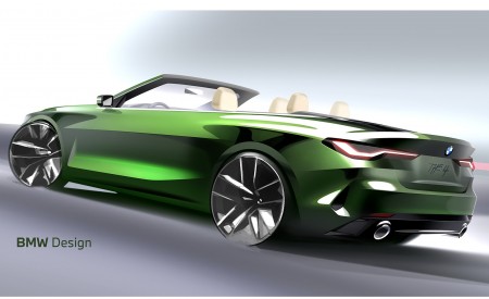 2021 BMW 4 Series Convertible Design Sketch Wallpapers  450x275 (160)