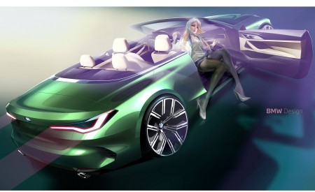 2021 BMW 4 Series Convertible Design Sketch Wallpapers 450x275 (162)