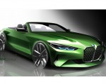 2021 BMW 4 Series Convertible Design Sketch Wallpapers  150x120