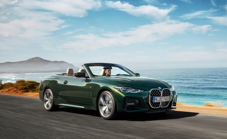 2021 BMW 4 Series Convertible Front Three-Quarter Wallpapers  450x275 (3)