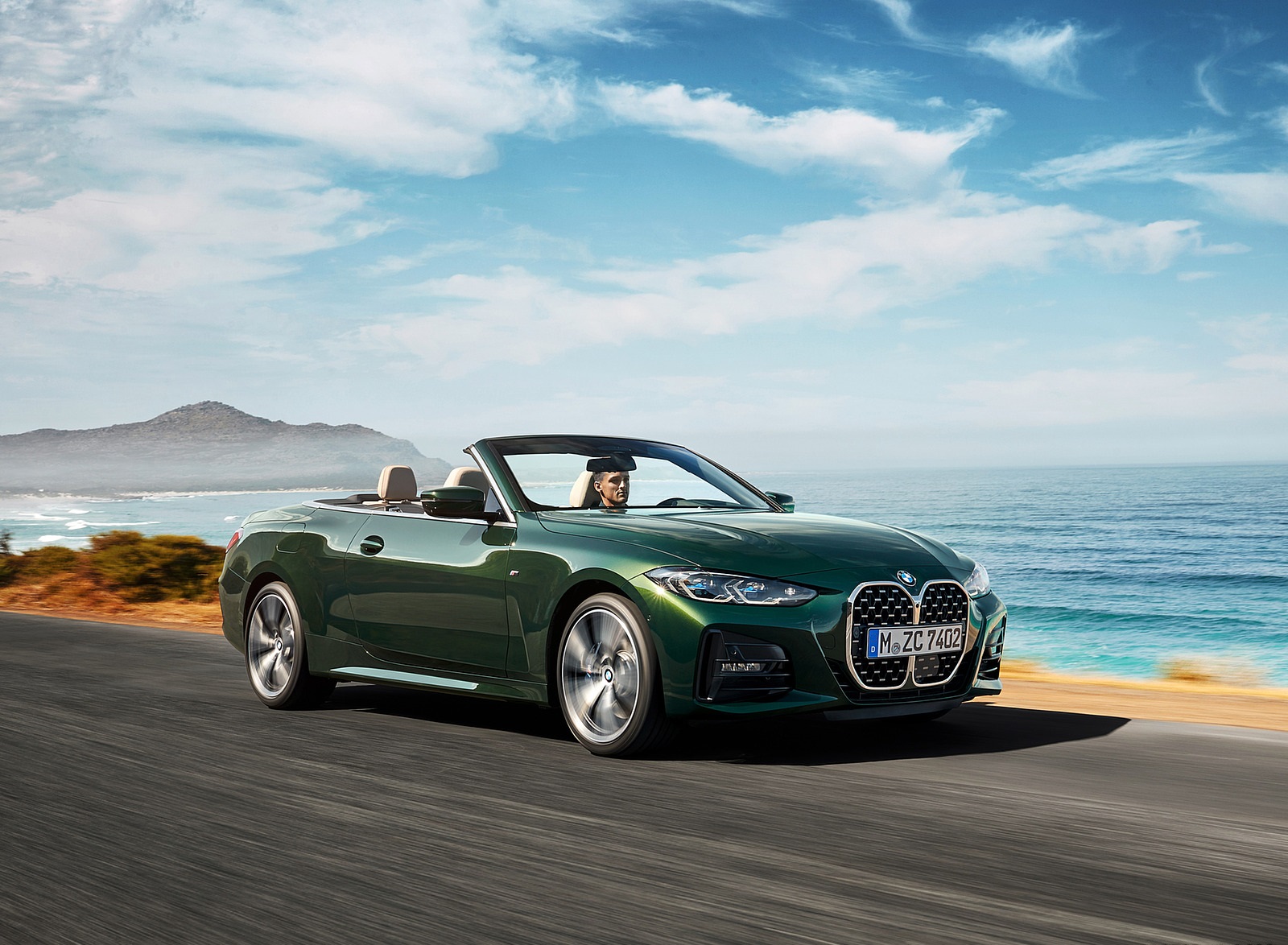 2021 BMW 4 Series Convertible Front Three-Quarter Wallpapers  (3)