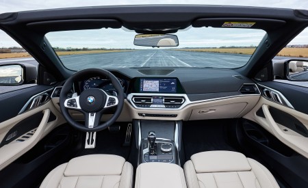 2021 BMW 4 Series Convertible Interior Cockpit Wallpapers 450x275 (142)
