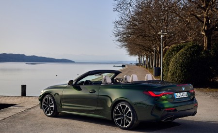 2021 BMW 4 Series Convertible Rear Three-Quarter Wallpapers  450x275 (102)
