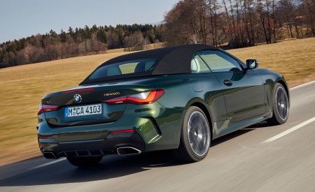 2021 BMW 4 Series Convertible Rear Three-Quarter Wallpapers  450x275 (53)