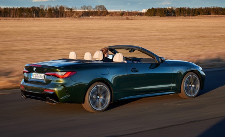 2021 BMW 4 Series Convertible Rear Three-Quarter Wallpapers  450x275 (30)