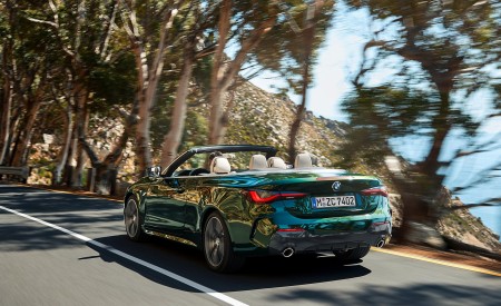 2021 BMW 4 Series Convertible Rear Three-Quarter Wallpapers  450x275 (15)