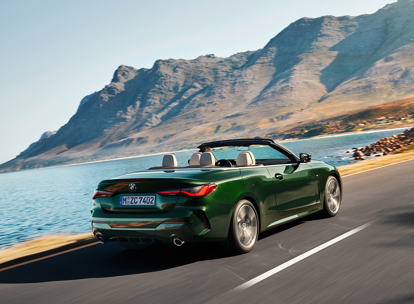 2021 BMW 4 Series Convertible Rear Three-Quarter Wallpapers  (4)
