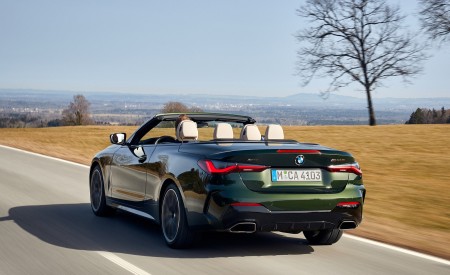 2021 BMW 4 Series Convertible Rear Three-Quarter Wallpapers  450x275 (55)