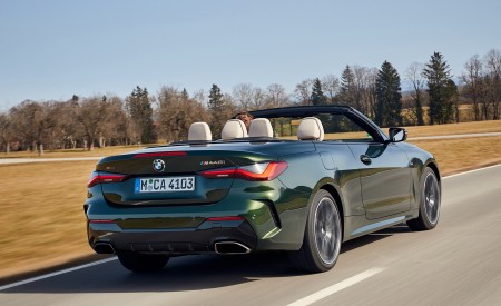 2021 BMW 4 Series Convertible Rear Three-Quarter Wallpapers  450x275 (56)