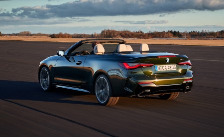 2021 BMW 4 Series Convertible Rear Three-Quarter Wallpapers  450x275 (43)