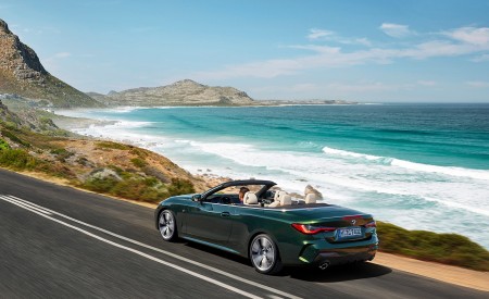 2021 BMW 4 Series Convertible Rear Three-Quarter Wallpapers 450x275 (17)