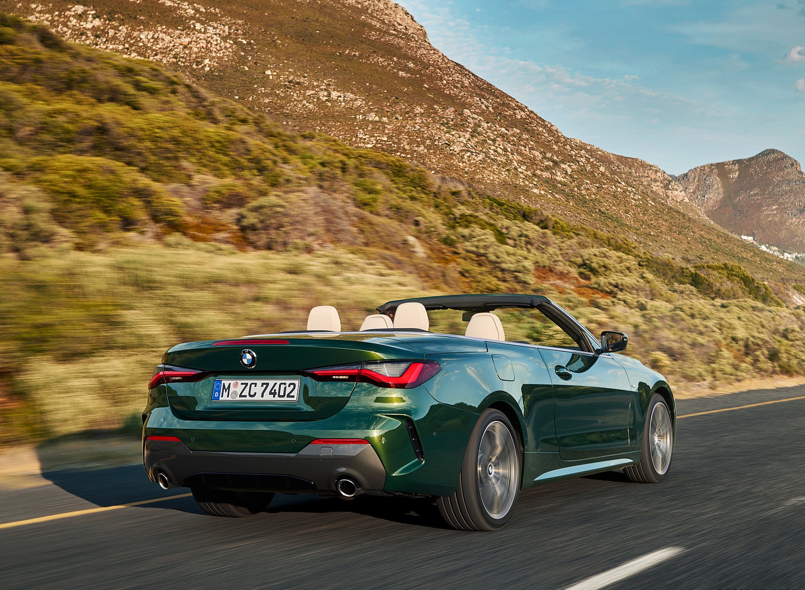2021 BMW 4 Series Convertible Rear Three-Quarter Wallpapers (9)