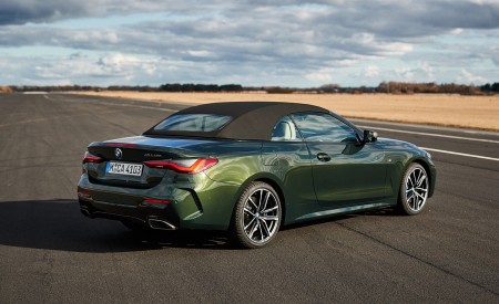 2021 BMW 4 Series Convertible Rear Three-Quarter Wallpapers 450x275 (69)