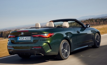 2021 BMW 4 Series Convertible Rear Three-Quarter Wallpapers 450x275 (59)